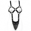 Leather Body Exposed Harness, Women