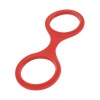 Afbeelding van EasyToys - Flexibele siliconen handboeien - Rood