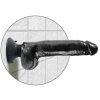 King Cock 23 cm with Balls Vibrator Black