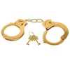 Pipedreams Fetish Fantasy Gold Metal Cuffs