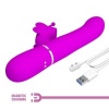 Pretty Love Multifunction Rabbit 4-in-1 Fuchsia