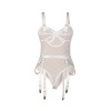 Subblime Body with Chains & Garter Belt White L/XL
