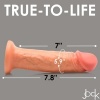 Afbeelding van JOCK - Real Skin Vibrerend Dildo - 20 cm & Lichtkleurig