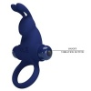 Pretty Love Jiro Rabbit Ring with Vibration Blue