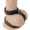 Darkness Adjustable Leather Cock Ring