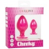Calexotics Cheeky Butt Plug Pink Small