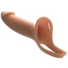 Landon Light-Skin Vibrating Strap-On