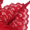 Subblime Satin Babydoll with Lace Red S/M