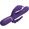 Pretty Love Cammy Triple Vibrator 4-in-1 Purple