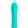 Pretty Love Alfreda Super Power Vibrator Aqua Green