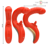 Intense Paulina Vibrator Stimulator U-Shape Red