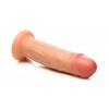 Afbeelding van JOCK - Real Skin Vibrerend Dildo - 20 cm & Lichtkleurig