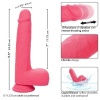 Calexotics Studs Realistic Vibrator Pink 17.75cm
