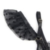 Subblime Lace Bra & Garter Set Black L/XL