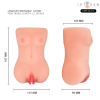 Intense Deep Touch Catherine Vibrator Suction Masturbator