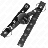 Kink Ball Gag 4cm with Tip Rivet