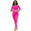 Chilirose CR 4632 Seamless Top and Leggings Fuchsia S/L