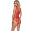 Passion BS114 Red Grid Bodystocking
