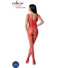 Passion BS098 Bodystocking Red One Size