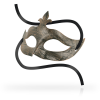 Ohmama Fleur de Lis Eye Mask Copper