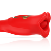 MIA Siena Red Stimulator Triple Pleasure Vibrating and Biting