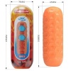 Pretty Love Twin Balls Masturbator Orange