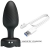 Pretty Love Osborn LED Anal Plug Black 9.8CM
