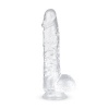 Afbeelding van Jelly Dildo met Ballen - 15 cm