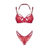 Afbeelding van Obsessive – Matildea 2-Delige Open Set – Rood