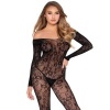 Leg Avenue 89366 Lace Bodystocking Black