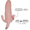 Baile Brave Man Penis Cover Dual Stimulation Flesh