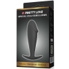 Anal Plug Silicone Penis Form Black