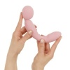 Afbeelding van Good Vibes Only - Dubbelzijdige Wand Vibrator - Soft Silicone - Roze