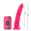 Deltaclub Pink Medical Silicone Dildo 20 CM