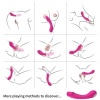 Armony G-Spot Dildo Vibrator Silicone Fuchsia