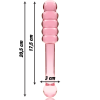 Nebula Series Model 20 Pink Glass Dildo 20.5cm