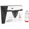 Brazilian Black Panty With Pearls And Lubricant Gel 50 ml