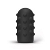 All Black Bumpy Masturbator, 17cm