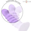 Intense Brenda Vibrator Purple Spiral Remote Control