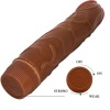 Baile Bob Realistic Vibrator 22.5 CM Mulatto