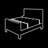 Fetish Submissive Luxury Bed Ties with Neoprene