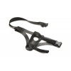 Afbeelding van XR Brands - Thunder Strap Wand Dij Harnas - Zwart