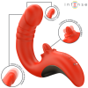 Intense Paulina Vibrator Stimulator U-Shape Red