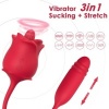 Armony 3-In-1 Pink Stimulator with Red Tail