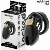 Addicted Toys Locked Obsidian Hold Penis Cage Size S