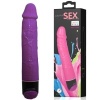 Baile Colorful Realistic Vibrator 23 cm Lilac