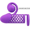 Romance Harden Purple Extended Sleeve Vibrating