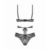 Afbeelding van Obsessive - Blomentis Tweedelige Set - Zwart
