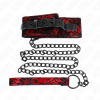 Lace Necklace With Belt With Real Leather Belt 105 CM / 44 X 5.5 CM