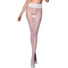 Passion Open Tights 008 White 3/4 30 DEN